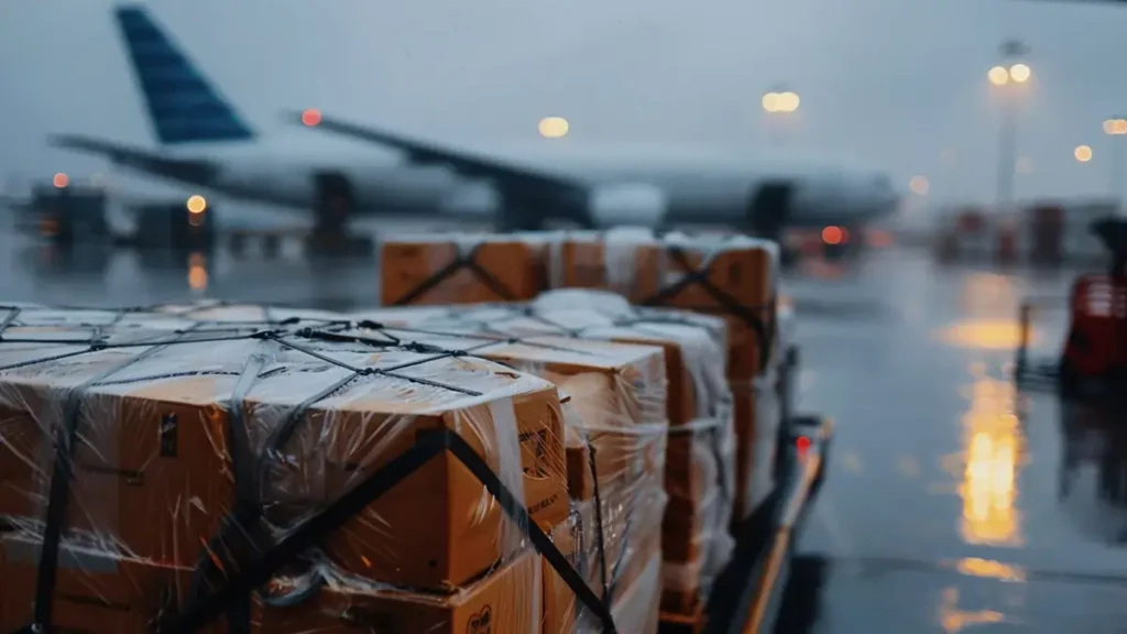 Air freight handling for a priority next flight out AOG shipment